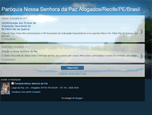 Tablet Screenshot of paroquianossasenhoradapazafogados.blogspot.com