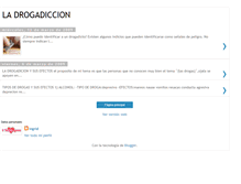 Tablet Screenshot of lasdrogasysusefectos-ingrid.blogspot.com