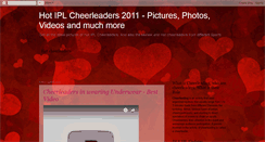 Desktop Screenshot of iplcheerleaders.blogspot.com
