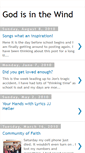 Mobile Screenshot of godisinthewind.blogspot.com