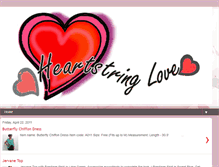 Tablet Screenshot of heartstringlove.blogspot.com