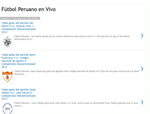Tablet Screenshot of futbolperuano-envivo.blogspot.com