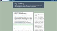 Desktop Screenshot of blogsandweblogs.blogspot.com