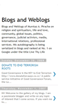 Mobile Screenshot of blogsandweblogs.blogspot.com