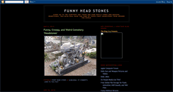 Desktop Screenshot of funnyheadstones.blogspot.com