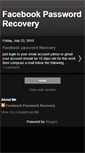 Mobile Screenshot of facebookpasswordrecovery.blogspot.com