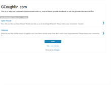 Tablet Screenshot of gcoughlin.blogspot.com