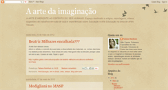 Desktop Screenshot of aartedaimaginacao.blogspot.com