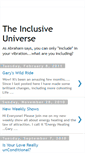 Mobile Screenshot of inclusiveuniverse.blogspot.com