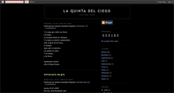 Desktop Screenshot of laquintadelciego.blogspot.com