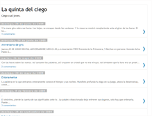 Tablet Screenshot of laquintadelciego.blogspot.com