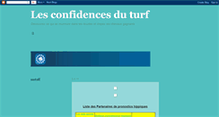 Desktop Screenshot of confidences-turf.blogspot.com