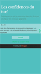 Mobile Screenshot of confidences-turf.blogspot.com
