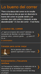 Mobile Screenshot of lobuenodelcorrer.blogspot.com
