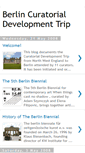 Mobile Screenshot of curatorialtrip.blogspot.com