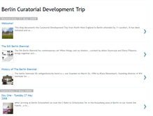 Tablet Screenshot of curatorialtrip.blogspot.com