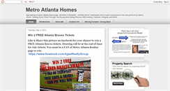 Desktop Screenshot of metroatlantahomes.blogspot.com