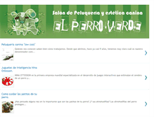 Tablet Screenshot of peluqueriacaninaelperroverde.blogspot.com