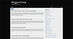 Desktop Screenshot of blogergroup.blogspot.com