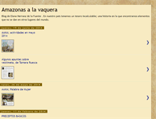 Tablet Screenshot of amazonasalavaquera.blogspot.com