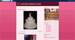 Desktop Screenshot of janevargas-bolosedoces.blogspot.com