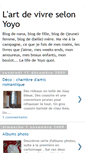 Mobile Screenshot of lartdevivreselonyoyo.blogspot.com