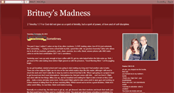 Desktop Screenshot of britneysmadness.blogspot.com