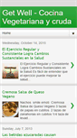 Mobile Screenshot of getwellvegan.blogspot.com