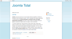 Desktop Screenshot of joomlatotal.blogspot.com