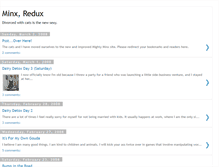 Tablet Screenshot of minxredux.blogspot.com
