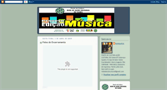 Desktop Screenshot of edicaodemusica.blogspot.com