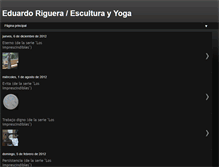 Tablet Screenshot of esculturayoga.blogspot.com