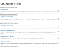 Tablet Screenshot of ganaregalosyeuros.blogspot.com