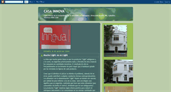 Desktop Screenshot of casainnova.blogspot.com