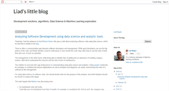 Desktop Screenshot of liadprog.blogspot.com
