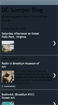 Mobile Screenshot of dcscorpio.blogspot.com