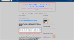 Desktop Screenshot of bisnis-oke-bisnis-prospek.blogspot.com