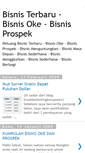 Mobile Screenshot of bisnis-oke-bisnis-prospek.blogspot.com
