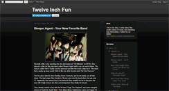 Desktop Screenshot of 12inchfun.blogspot.com