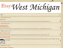 Tablet Screenshot of etsywestmichigan.blogspot.com