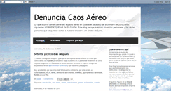 Desktop Screenshot of denunciacaosaereo.blogspot.com