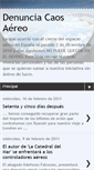 Mobile Screenshot of denunciacaosaereo.blogspot.com