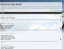 Tablet Screenshot of denunciacaosaereo.blogspot.com