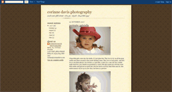 Desktop Screenshot of corinnedavisphotography.blogspot.com