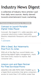 Mobile Screenshot of industrynewsdigest.blogspot.com