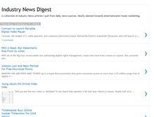 Tablet Screenshot of industrynewsdigest.blogspot.com