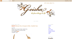 Desktop Screenshot of geisha-bags.blogspot.com