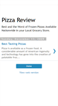 Mobile Screenshot of frozenpizzabest.blogspot.com