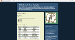 Desktop Screenshot of historiografiadeladialectica.blogspot.com