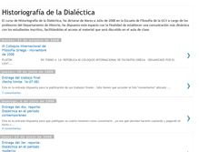Tablet Screenshot of historiografiadeladialectica.blogspot.com